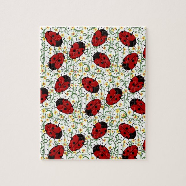 Ladybug Jigsaw Puzzle (Vertical)