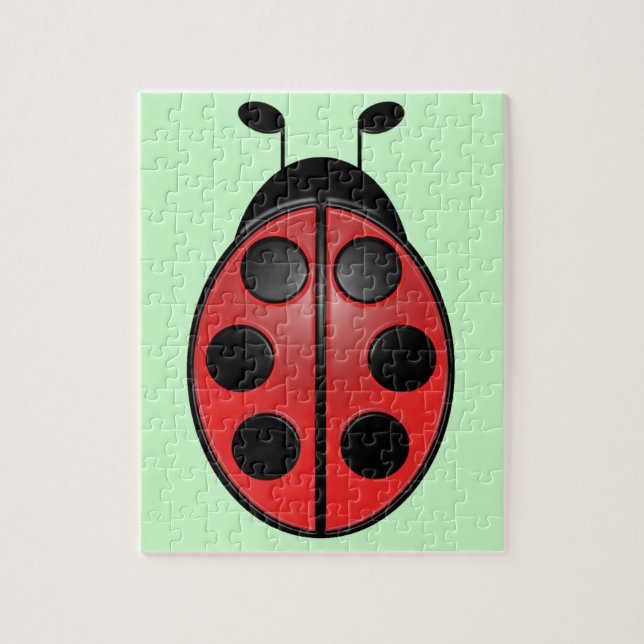 Ladybug Jigsaw Puzzle (Vertical)
