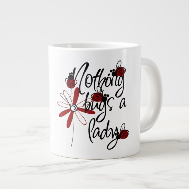 Ladybug - Jumbo Mug (Front Right)