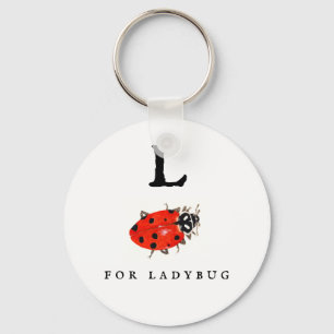 Ladybug Key Ring