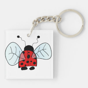 Ladybug Key Ring