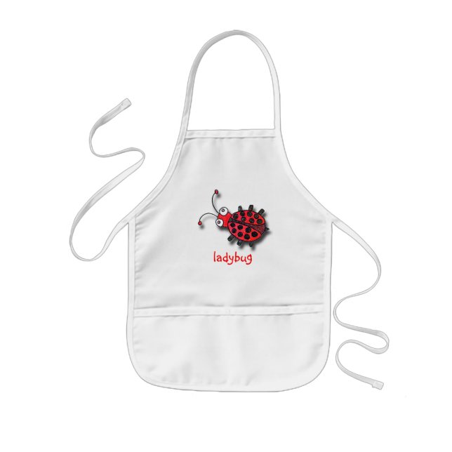 Ladybug! Kids Apron (Front)