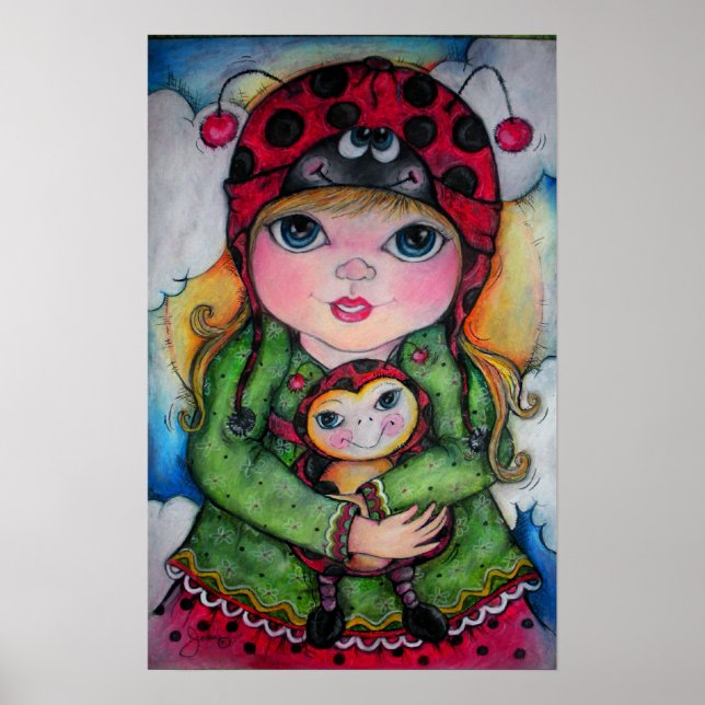 Ladybug! Ladybug! Poster! U Choose Size Poster (Front)