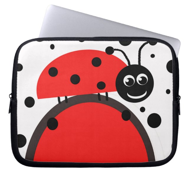 Ladybug Laptop Bag (Front)