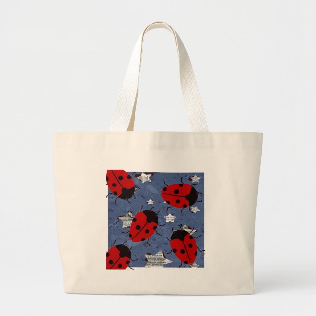 LADYBUG LARGE TOTE BAG (Front)