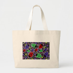 Ladybug Large Tote Bag