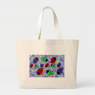 Ladybug Large Tote Bag