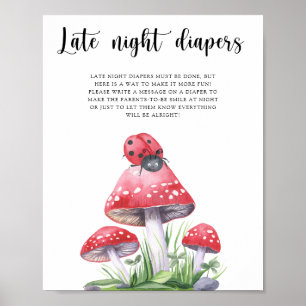 Ladybug - Late night diapers game Poster
