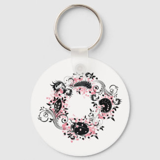 Ladybug Life Cycle Keychain - Pink