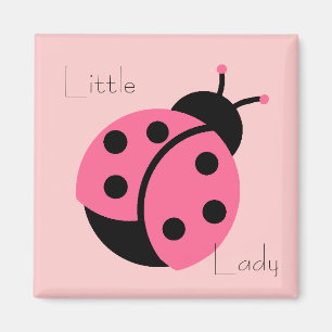 Ladybug "Little Lady" Refrigerator Magnet