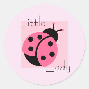 Ladybug "Little Lady" Stickers/Envelope Seals