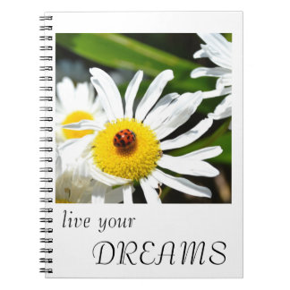 Ladybug Live Your Dreams Notebook