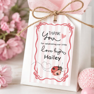 Ladybug Love Bug Birthday Girl Birthday Gift Tags