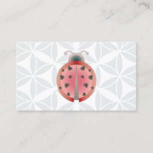 ladybug love business card
