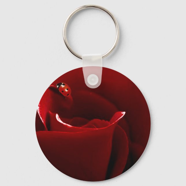 Ladybug Love Key Ring (Front)