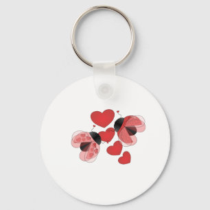 Ladybug Love Key Ring