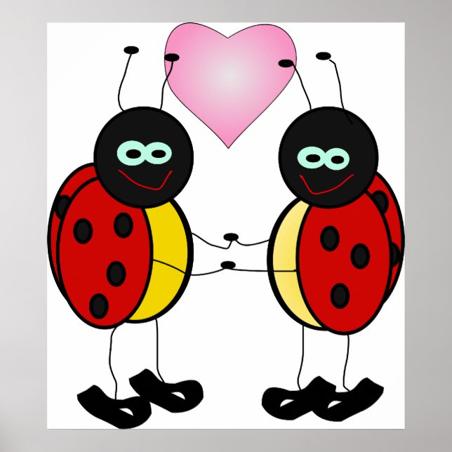 Ladybug Love Poster (Front)