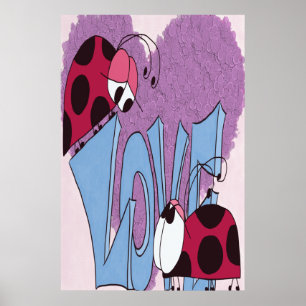 Ladybug Love Print