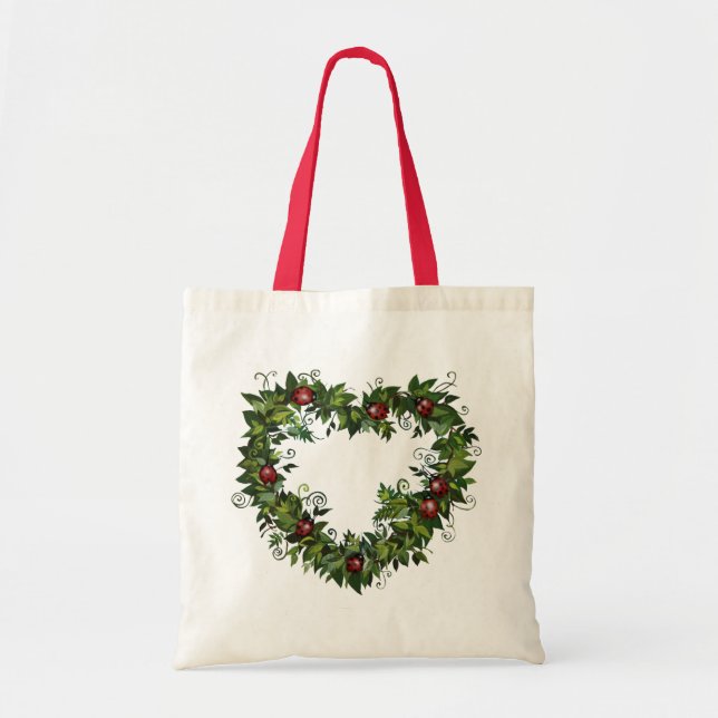 Ladybug Love Tote Bag (Front)