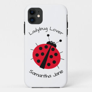 Ladybug Lover Girly Fun Cute Cartoon iPhone 11 Case
