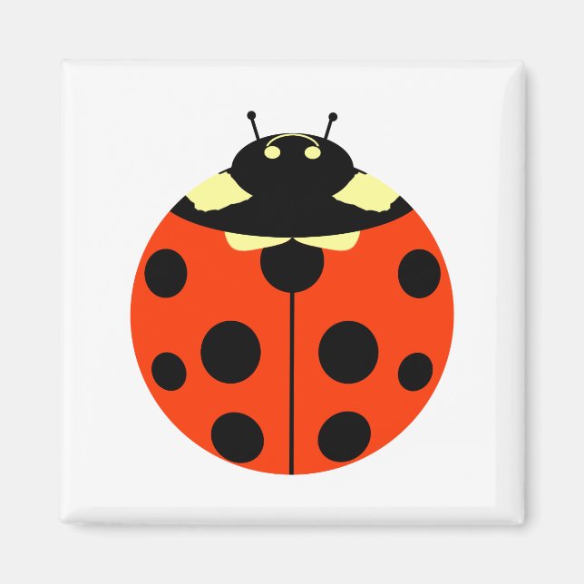 ladybug magnet (Front)