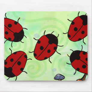 Ladybug Mouse Pad