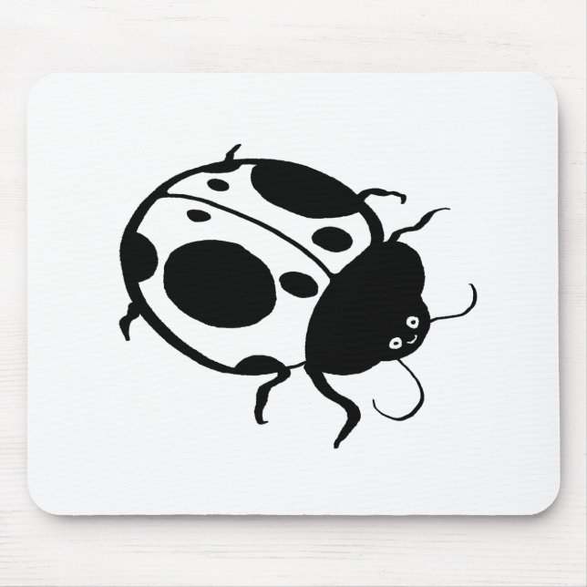 Ladybug  - mouse pad (Front)