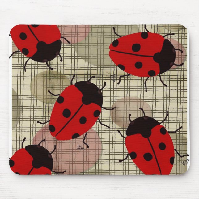 LADYBUG MOUSE PAD (Front)