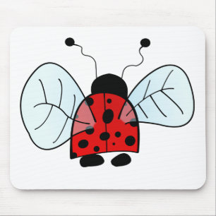 Ladybug Mouse Pad