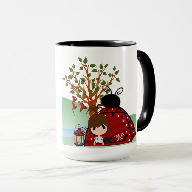 Ladybug Mug (Front Right)