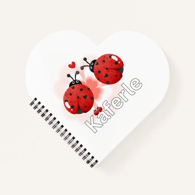 Ladybug Mug Notebook (Front)