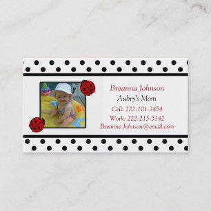 Ladybug: Mum Contact Card