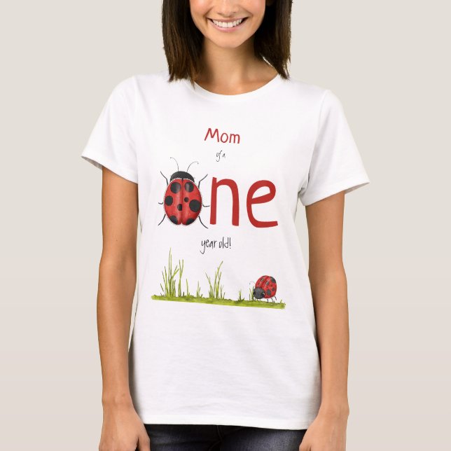 Ladybug Mum Shirt (Front)