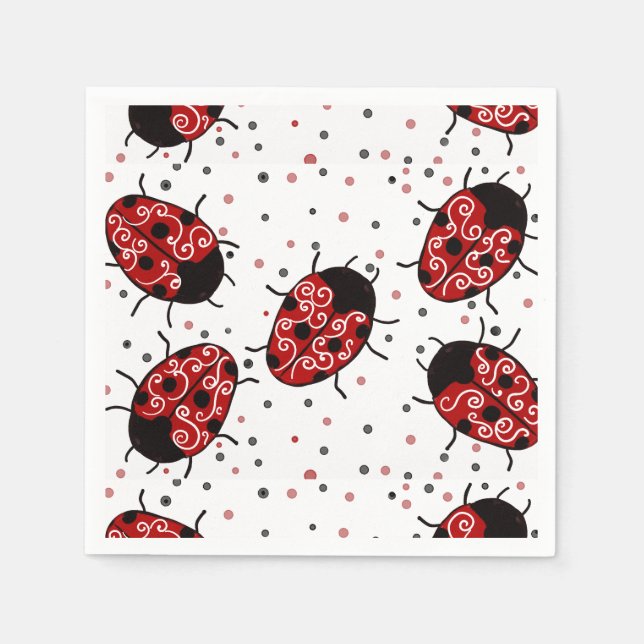 Ladybug Napkin (Front)