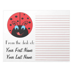 Ladybug Notepad