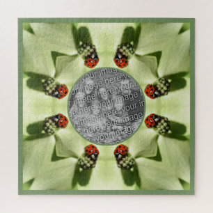 Ladybug On Dogwood Nature Add Your Photo Jigsaw Puzzle