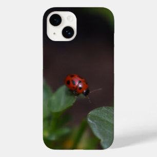 Ladybug on Flowers Case-Mate iPhone 14 Case