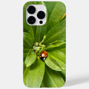 Ladybug on Flowers Case-Mate iPhone 14 Pro Max Case