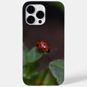 Ladybug on Flowers Case-Mate iPhone 14 Pro Max Case