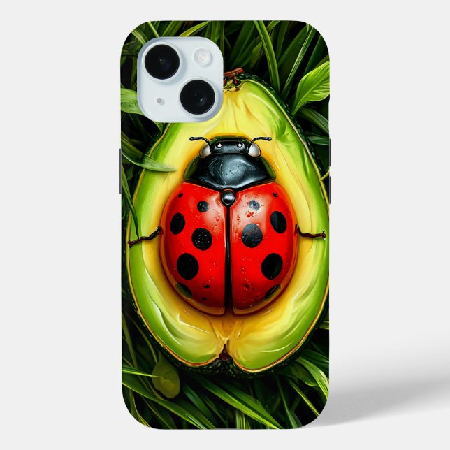 Ladybug on the grass Case-Mate iPhone case (Back)