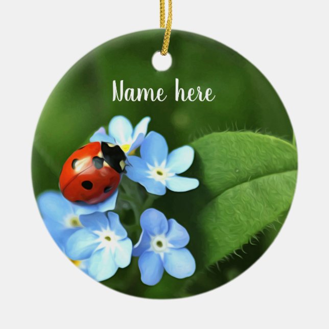 Ladybug Ornament (Front)