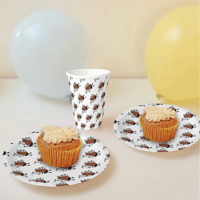 Ladybug Paper Plate (Creator Uploaded)