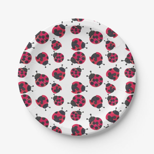 Ladybug Paper Plates (Front)
