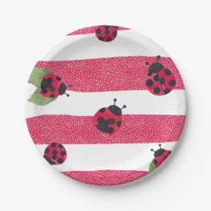 Ladybug Paper Plates