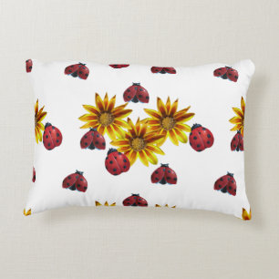 Ladybug Party Decorative Cushion