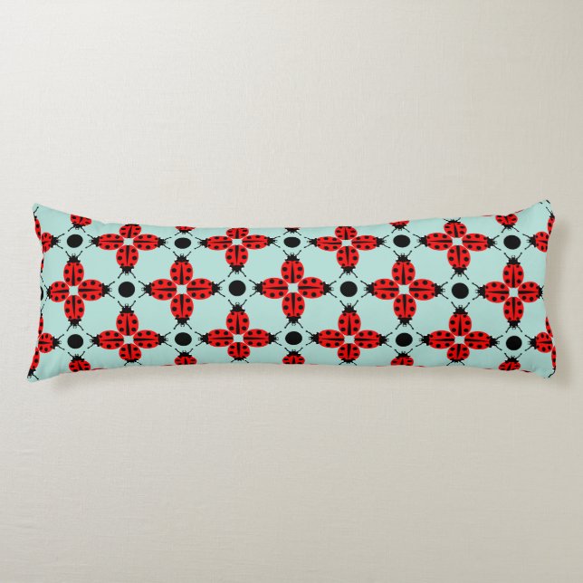 Ladybug Pattern Body Cushion (Front)