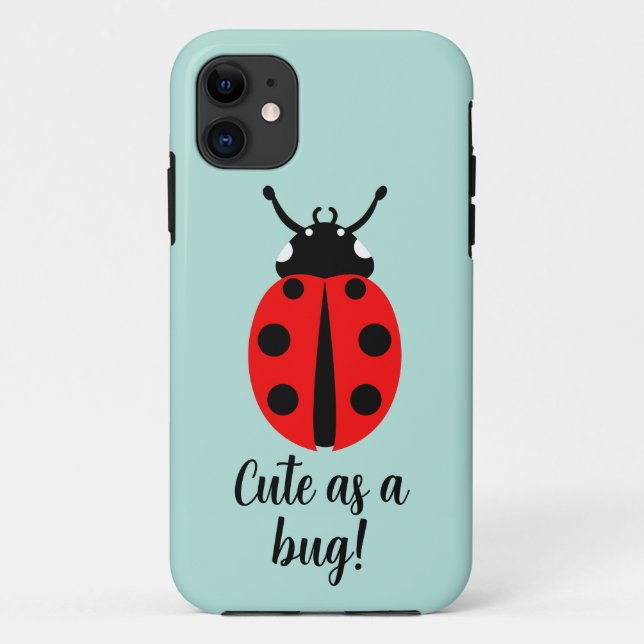 Ladybug Pattern Case-Mate iPhone Case (Back)