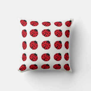 Ladybug pattern  cushion