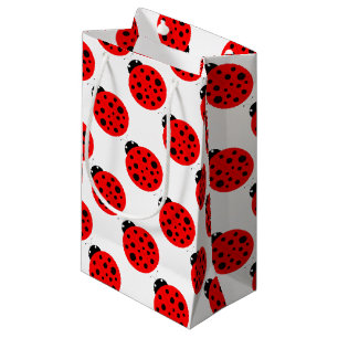 Ladybug Pattern Small Gift Bag