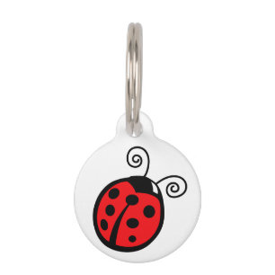 Ladybug Pet Tag